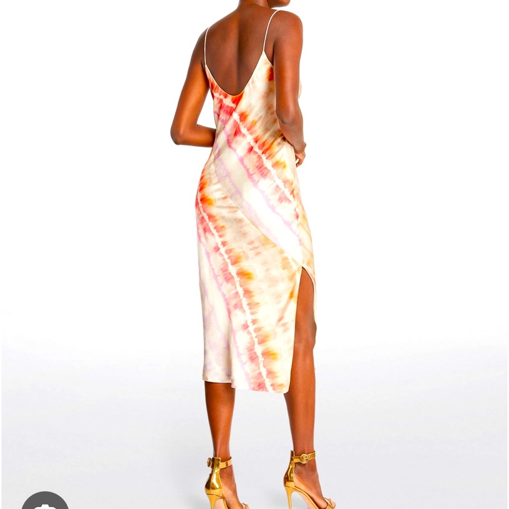 ALLSAINTS  PINK MELODY MAREA DRESS
